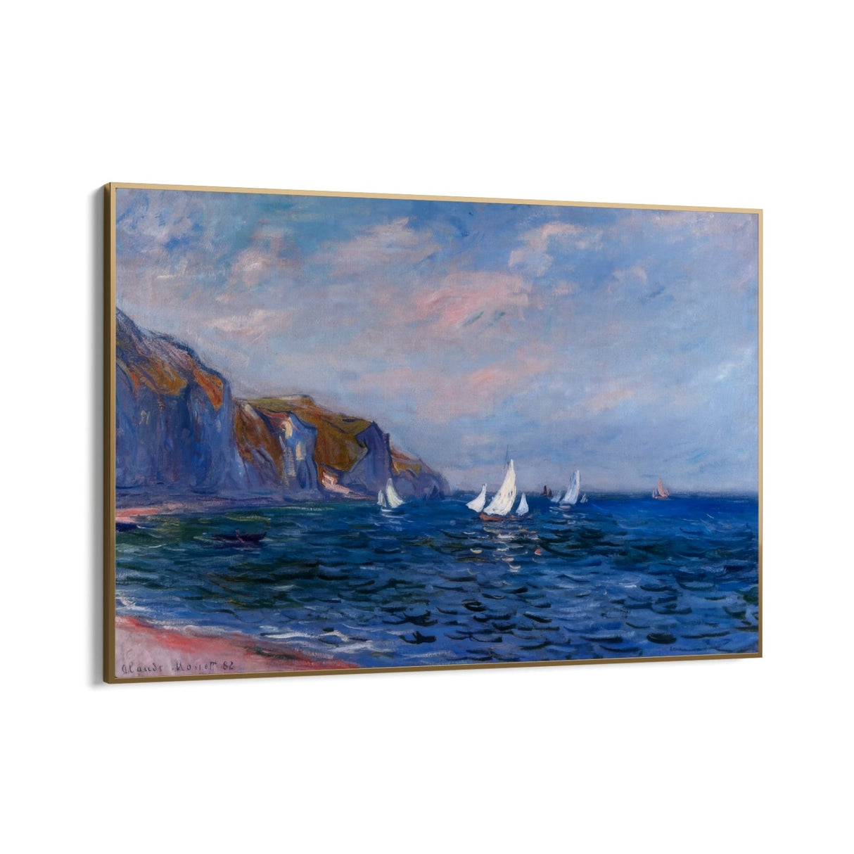 Falaises à Pourville, Claude Monet - CupidoDesign