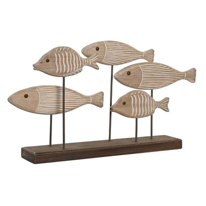 Familienbrauner Fisch 51 x 8 x 27 cm