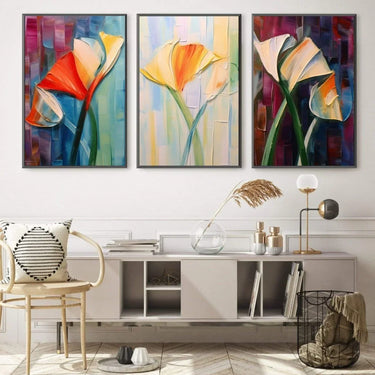 Quadro Stampa su Tela Fantasia floreale - CupidoDesign