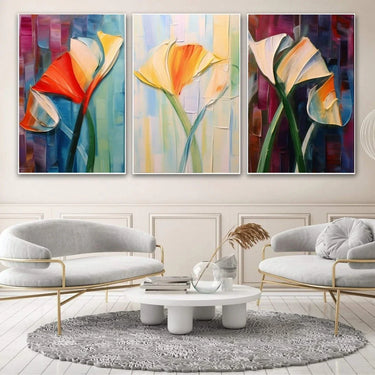 Quadro Stampa su Tela Fantasia floreale - CupidoDesign