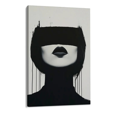 Quadro Stampa su Tela Fascino bendato - CupidoDesign