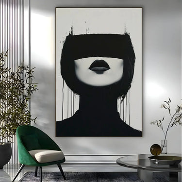 Quadro Stampa su Tela Fascino bendato - CupidoDesign