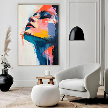 Quadro Stampa su Tela Fascino Etereo - CupidoDesign