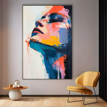 Quadro Stampa su Tela Fascino Etereo - CupidoDesign