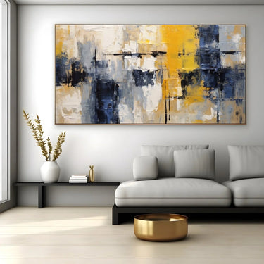 Quadro Stampa su Tela Festa di Luce Astratta - CupidoDesign