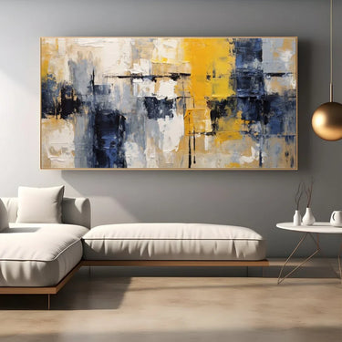 Quadro Stampa su Tela Festa di Luce Astratta - CupidoDesign