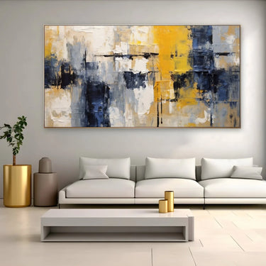 Quadro Stampa su Tela Festa di Luce Astratta - CupidoDesign
