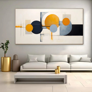 Quadro Stampa su Tela Festosa Geometria - CupidoDesign