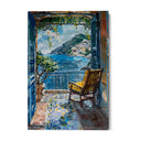 Quadro Stampa su Tela Finestra su Positano, Italia - CupidoDesign