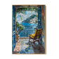 Quadro Stampa su Tela Finestra su Positano, Italia - CupidoDesign