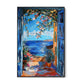 Quadro Stampa su Tela Finestre su Ibiza, Spagna - CupidoDesign