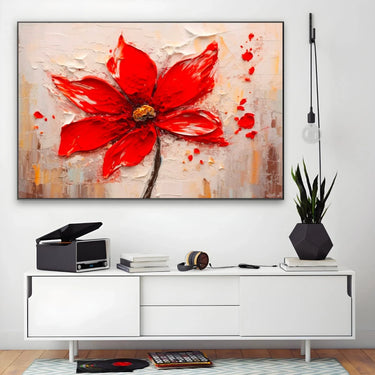 Quadro Stampa su Tela Fiore della passione - CupidoDesign