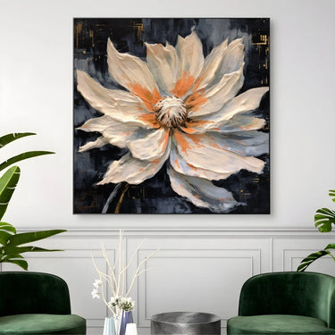 Quadro Stampa su Tela Fiori di Luna - CupidoDesign