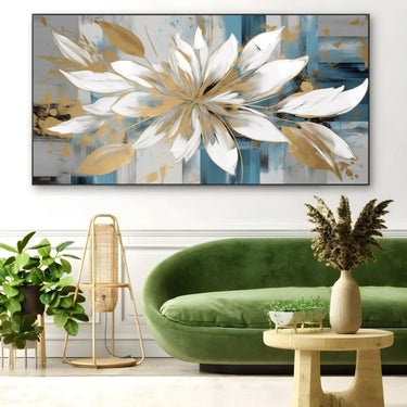 Quadro Stampa su Tela Fioritura Astratta - CupidoDesign