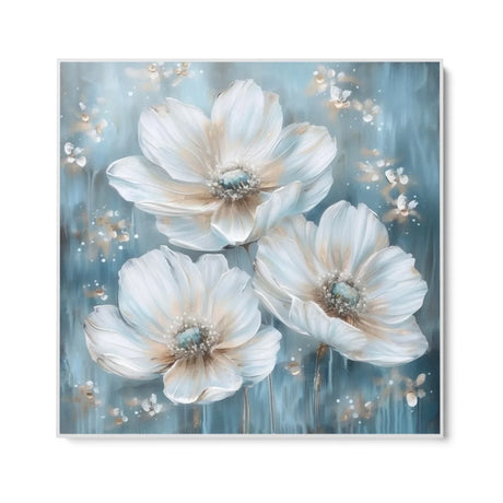 Quadro Stampa su Tela Fioritura di Seta - CupidoDesign
