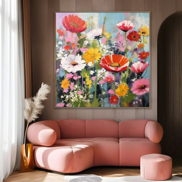 Quadro Stampa su Tela Fioritura Incantata - CupidoDesign