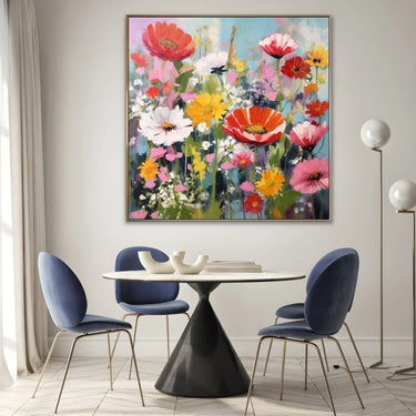 Quadro Stampa su Tela Fioritura Incantata - CupidoDesign