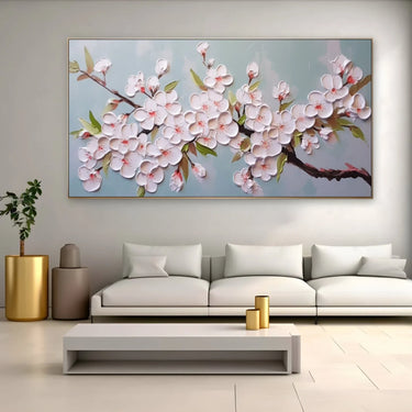 Quadro Stampa su Tela Fioritura primaverile - CupidoDesign
