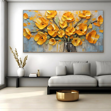 Quadro Stampa su Tela Fioriture in Movimento - CupidoDesign
