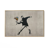 Flower Thrower Bansky - CupidoDesign