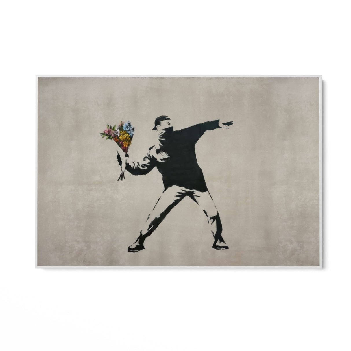 Flower Thrower Bansky - CupidoDesign