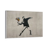 Flower Thrower Bansky - CupidoDesign