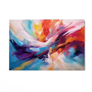 Quadro Stampa su Tela Flusso Colorato - CupidoDesign