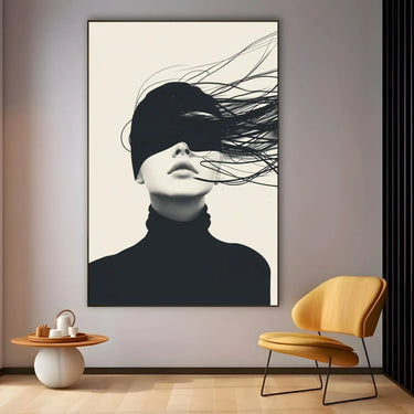 Quadro Stampa su Tela Flusso di pensieri - CupidoDesign