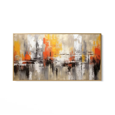 Quadro Stampa su Tela Flusso Moderno - CupidoDesign