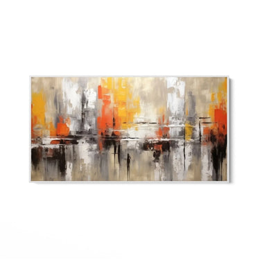 Quadro Stampa su Tela Flusso Moderno - CupidoDesign