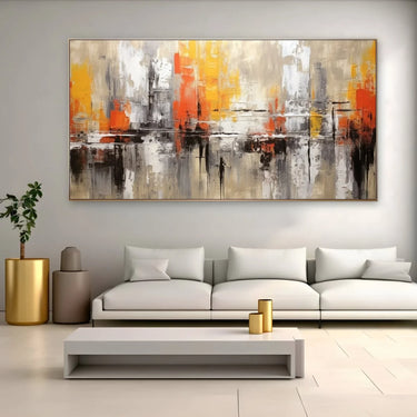 Quadro Stampa su Tela Flusso Moderno - CupidoDesign