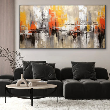 Quadro Stampa su Tela Flusso Moderno - CupidoDesign