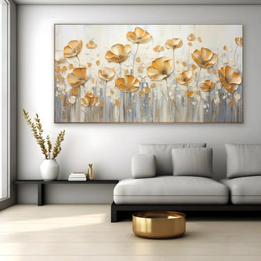 Quadro Stampa su Tela Fluttuazioni Floreali - CupidoDesign