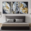 Quadro Stampa su Tela Foglie Luminose - CupidoDesign