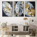 Quadro Stampa su Tela Foglie Luminose - CupidoDesign