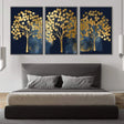 Quadro Stampa su Tela Foresta d'Oro - CupidoDesign