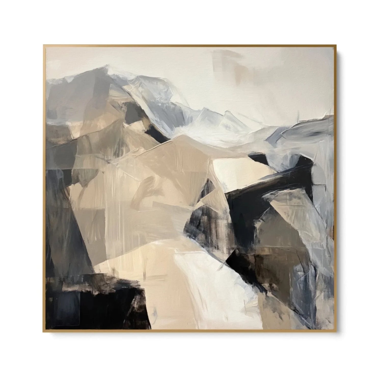 Quadro Stampa su Tela Forme di Montagna - CupidoDesign