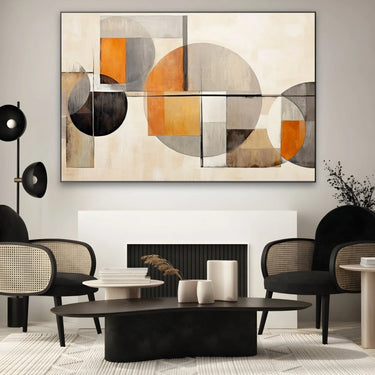Quadro Stampa su Tela Forme illusorie - CupidoDesign