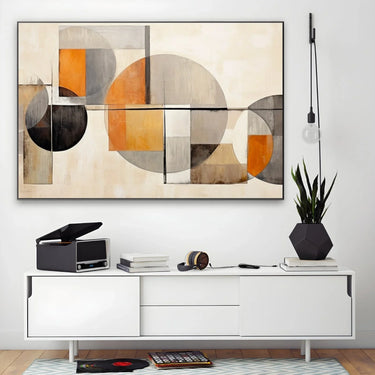 Quadro Stampa su Tela Forme illusorie - CupidoDesign