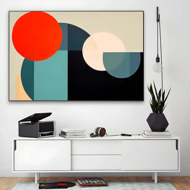 Quadro Stampa su Tela Forme libere - CupidoDesign