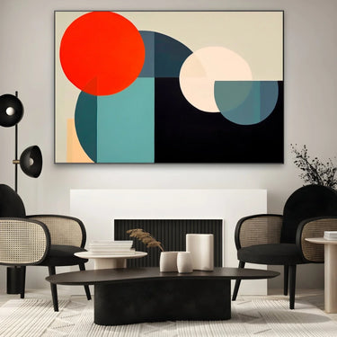 Quadro Stampa su Tela Forme libere - CupidoDesign