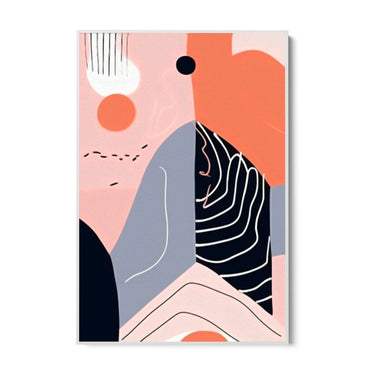 Quadro Stampa su Tela Forme leggere - CupidoDesign