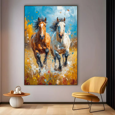Quadro Stampa su Tela Forza in Movimento - CupidoDesign