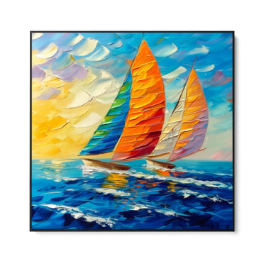 Quadro Stampa su Tela Frammenti di Armonia - CupidoDesign