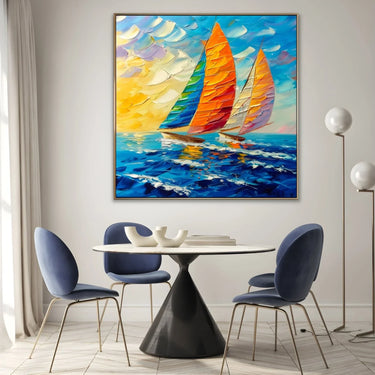 Quadro Stampa su Tela Frammenti di Armonia - CupidoDesign