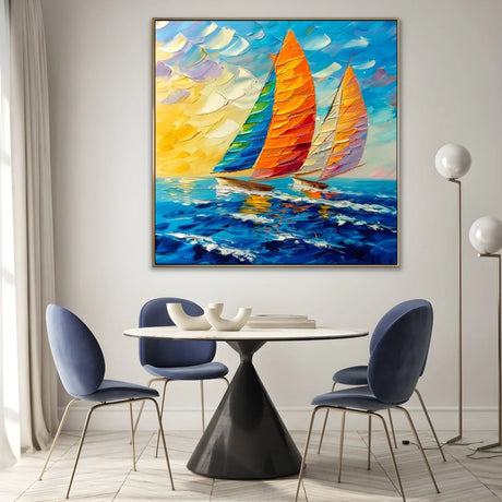 Quadro Stampa su Tela Frammenti di Armonia - CupidoDesign