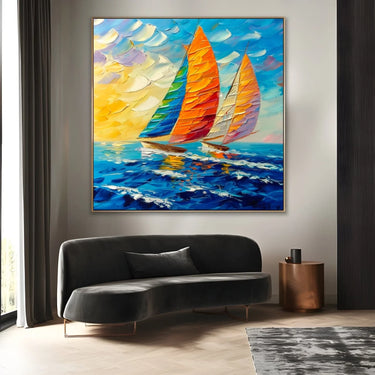 Quadro Stampa su Tela Frammenti di Armonia - CupidoDesign