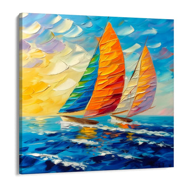 Quadro Stampa su Tela Frammenti di Armonia - CupidoDesign