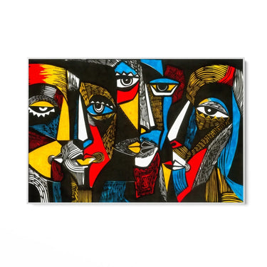 Quadro Stampa su Tela Frammenti di identità - CupidoDesign
