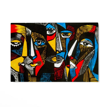 Quadro Stampa su Tela Frammenti di identità - CupidoDesign